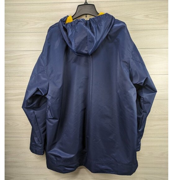 Vintage Nike Men's Reversible Navy Yellow Jacket - Picture 7 of 14